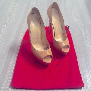 Christian Louboutin shoes. Size 39.
